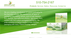 Desktop Screenshot of greenleafpackaging.com