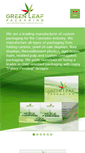 Mobile Screenshot of greenleafpackaging.com